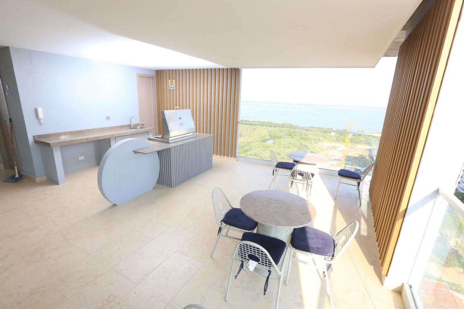 Apartamento De Lujo Frente Al Mar Con Piscina Cartagena 外观 照片