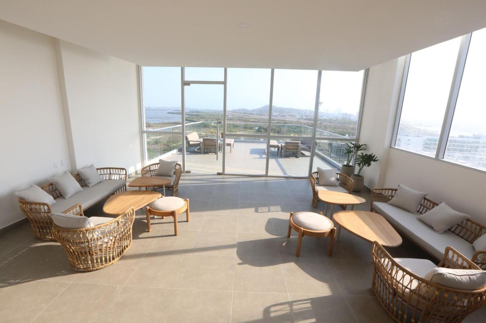 Apartamento De Lujo Frente Al Mar Con Piscina Cartagena 外观 照片