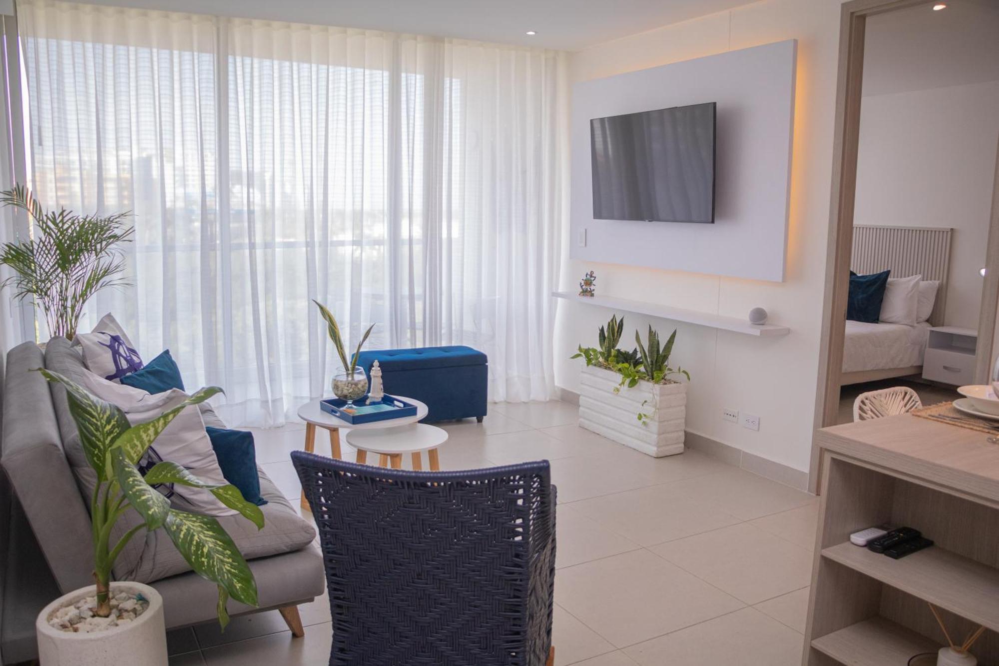 Apartamento De Lujo Frente Al Mar Con Piscina Cartagena 外观 照片